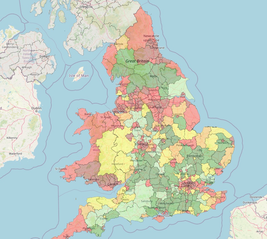 Mapping data